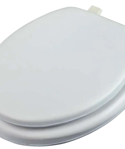 For Living Soft Toilet Seat, White