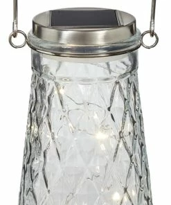 For Living Outdoor Solar Jar, 8.46-in