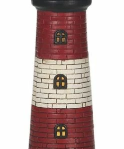 For Living Solar Lighthouse Statue & Lawn Ornament, 14.50-in