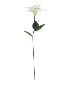 For Living Lily Garden Stake With MicroDot LEDs, 32.68-in, Assorted