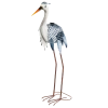 For Living Metal Heron Garden Stake, 29.13-in