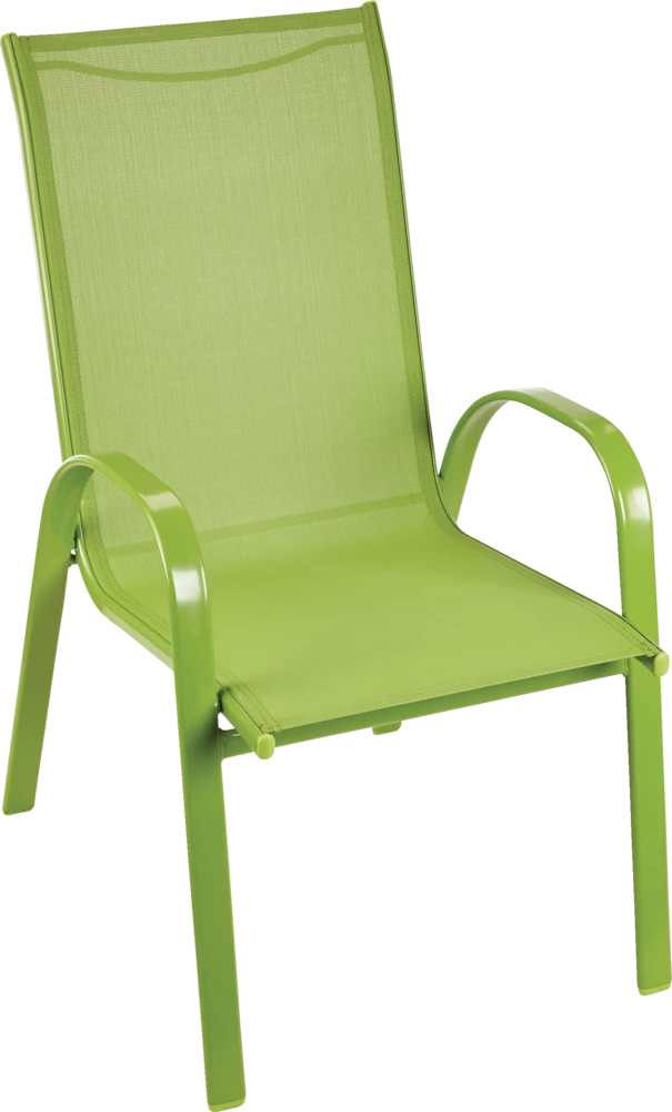 For Living Sling Outdoor/Patio Chair, Stackable, Assorted