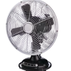 For Living Portable Table/Desk Fan, 3-Speed, Metal, 8-in