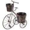 For Living Tricycle Planter & Plant Stand, 20.47-in, Multi-Colour