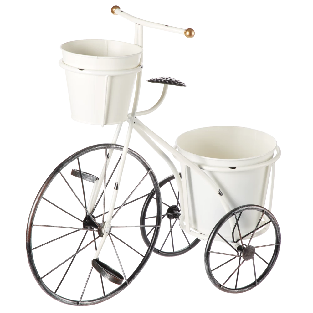 For Living Tricycle Planter & Plant Stand, 20.47-in, Multi-Colour - Image 2