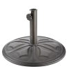For Living Concrete Patio Umbrella Base/Umbrella Stand For All-Weather, Black, 40-lb