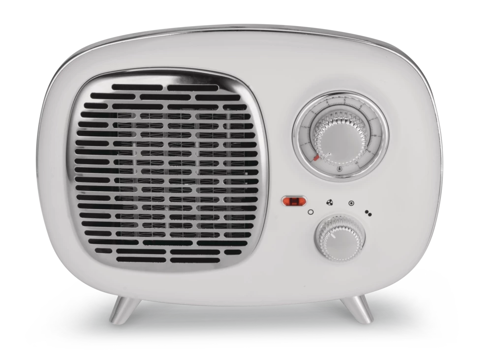 For Living Vintage Desk Portable Space Heater W/2 Settings, 1500W