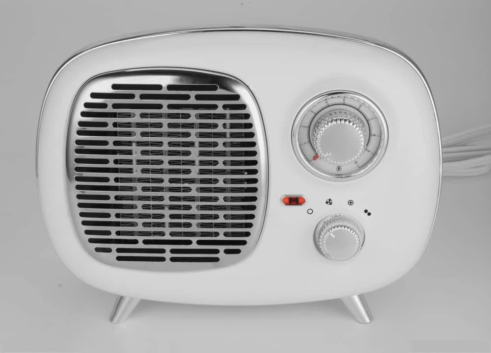 For Living Vintage Desk Portable Space Heater W/2 Settings, 1500W - Image 3