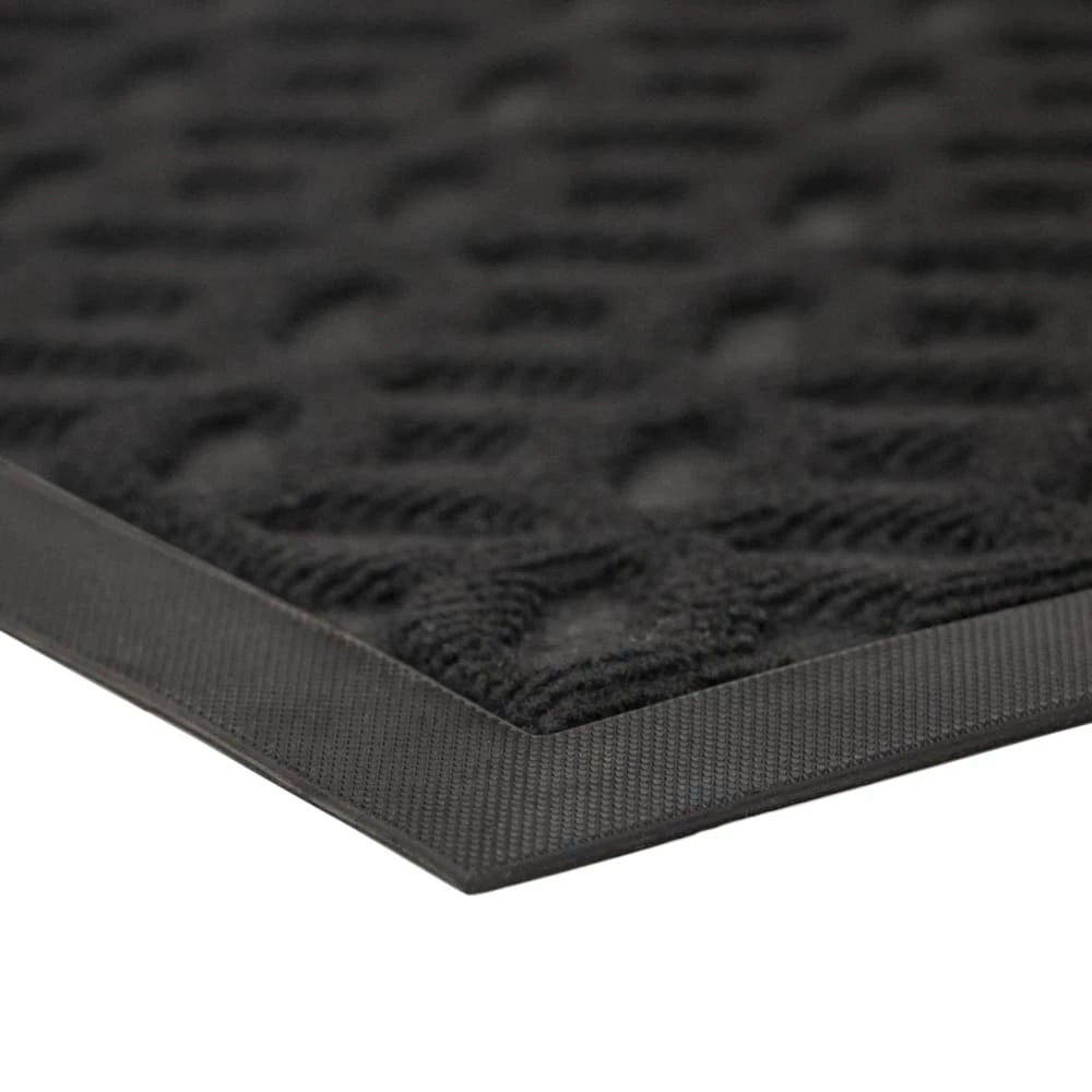 For Living Indoor/Outdoor Vortex Door Mat, Black, 17.5-in X 29.5-in - Image 3