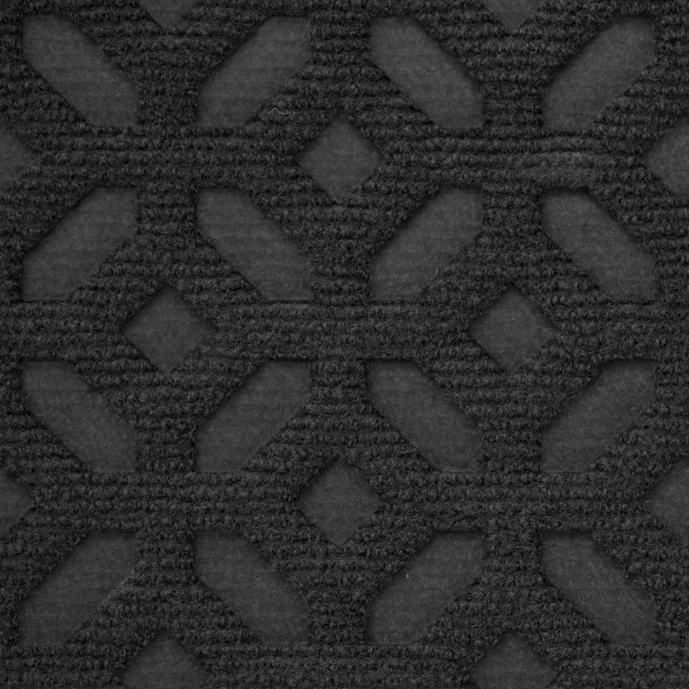 For Living Indoor/Outdoor Vortex Door Mat, Black, 17.5-in X 29.5-in - Image 2