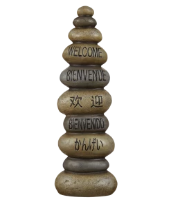 For Living Welcome Stone Statue & Lawn Ornament, 30.63-in