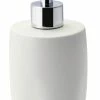 For Living Ceramic Soap Dispenser, White, 290-ml