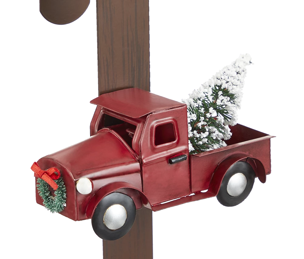 For Living Wreath Hanger, Red Car - Image 4