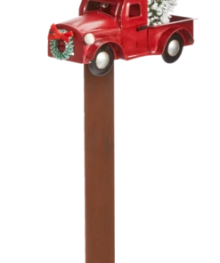 For Living Wreath Hanger, Red Car