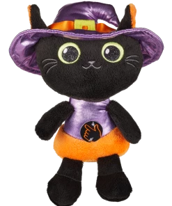 FOR LIVING Halloween Squeeze N'Talk Cat
