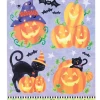 For Living Holographic Window Clings, Easy To Stick For Halloween, Assorted Styles, 30-cm