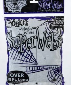 For Living Jumbo Spider Web, 10-oz