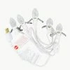 For Living Miniature Christmas Decoration Village Scene Light Cord, White