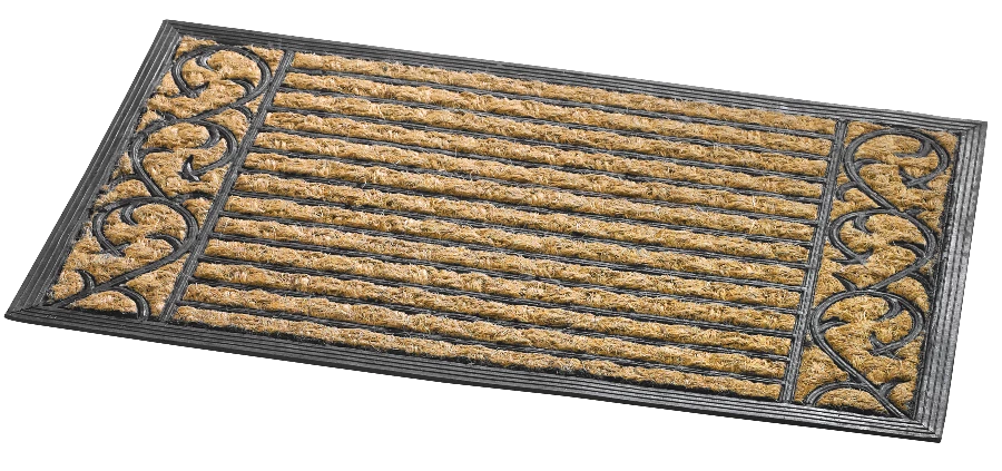 For Living Panama Coco Rubber Door Mat, Assorted Styles, 30-in X 18-in - Image 2