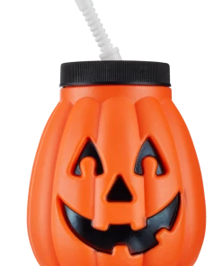 FOR LIVING Orange Pumpkin Sippy Cup