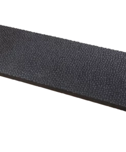 For Living Rubber Indoor/Outdoor Stair Tread, Black, Assorted Sizes