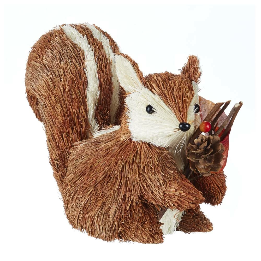 For Living Lightweight Sisal Animals, Holiday Table Decorations, Assorted Styles, 5 1/4-in - Image 2