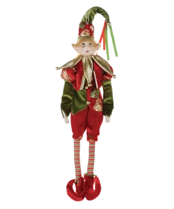 For Living Christmas Decoration Elf Plush, 18-in