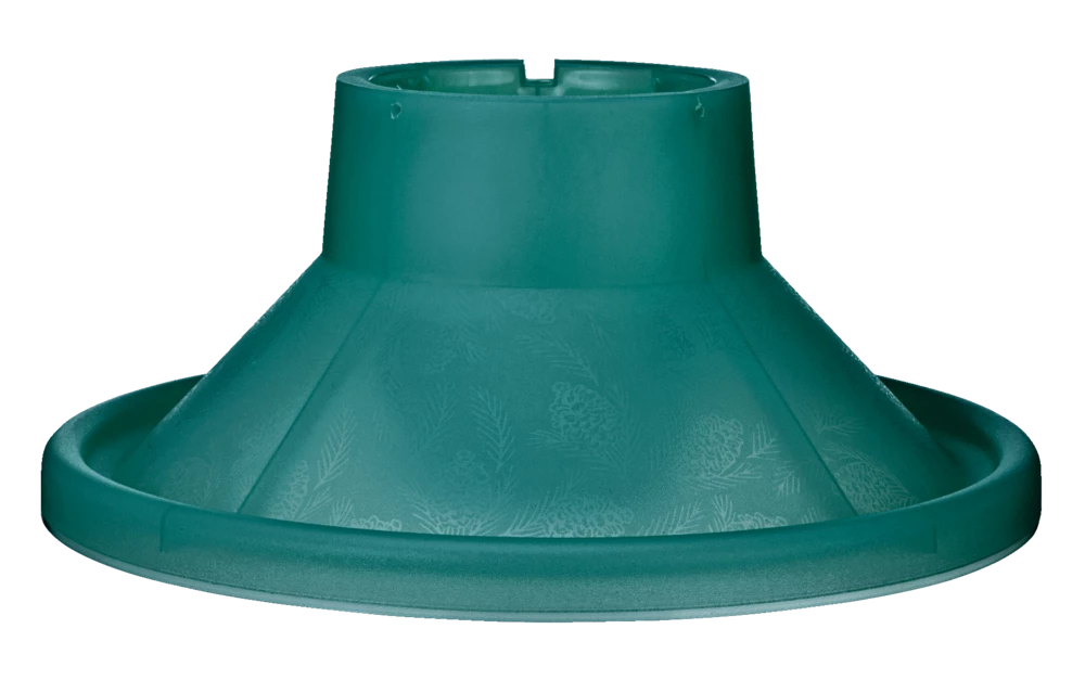 For Living Superior Plastic Christmas Tree Stand, Easy Set Up, Up To 9-ft Tall