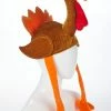 For Living Turkey Hat, Costume Accessory For Halloween, Thanksgiving, Multi-Colour, 2-ft