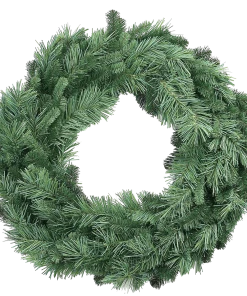 For Living Christmas Decoration Artificial Mixed Pine Wreath, 36-in